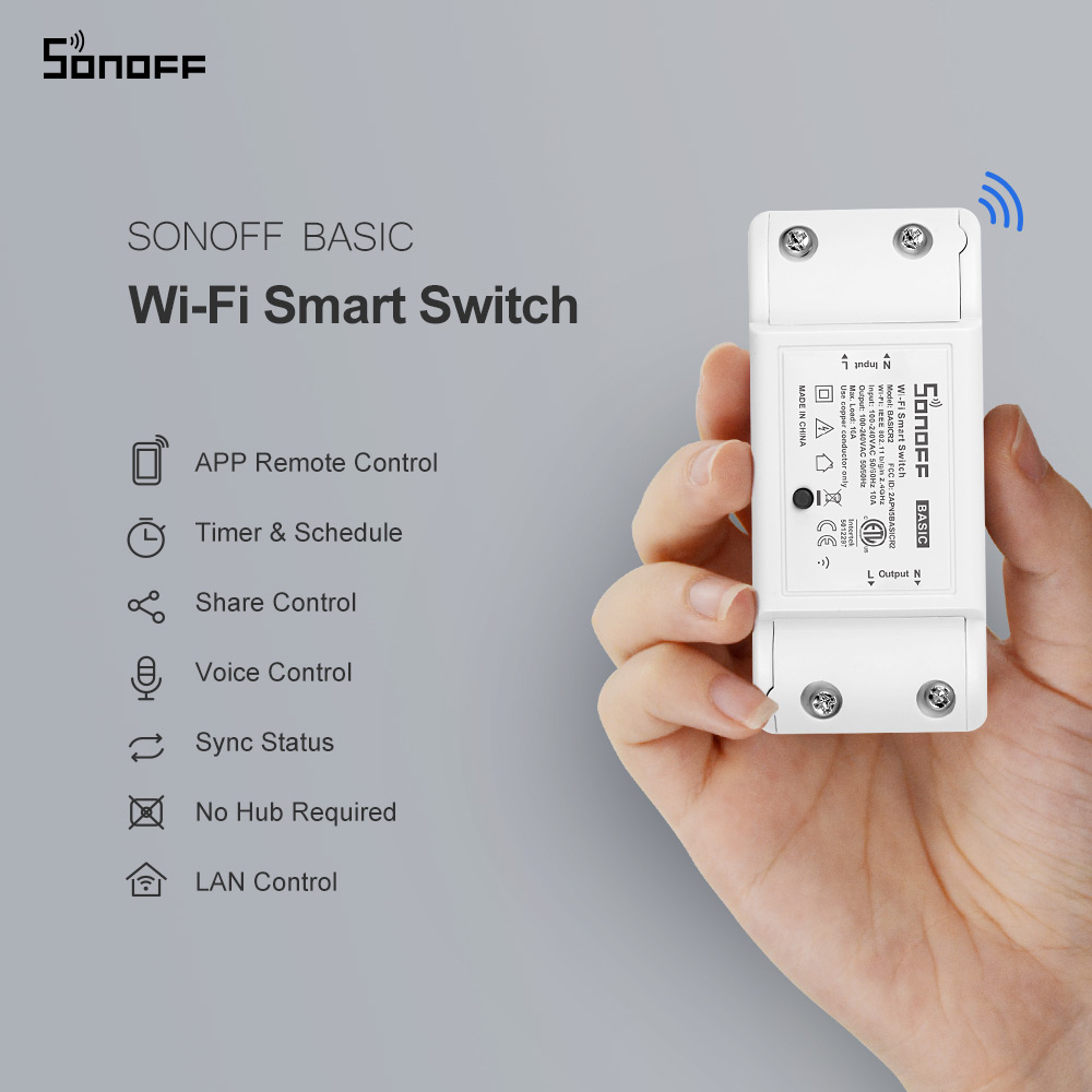 Itead SONOFF Basic R2 Mini DIY - Sonoff Basic review and price