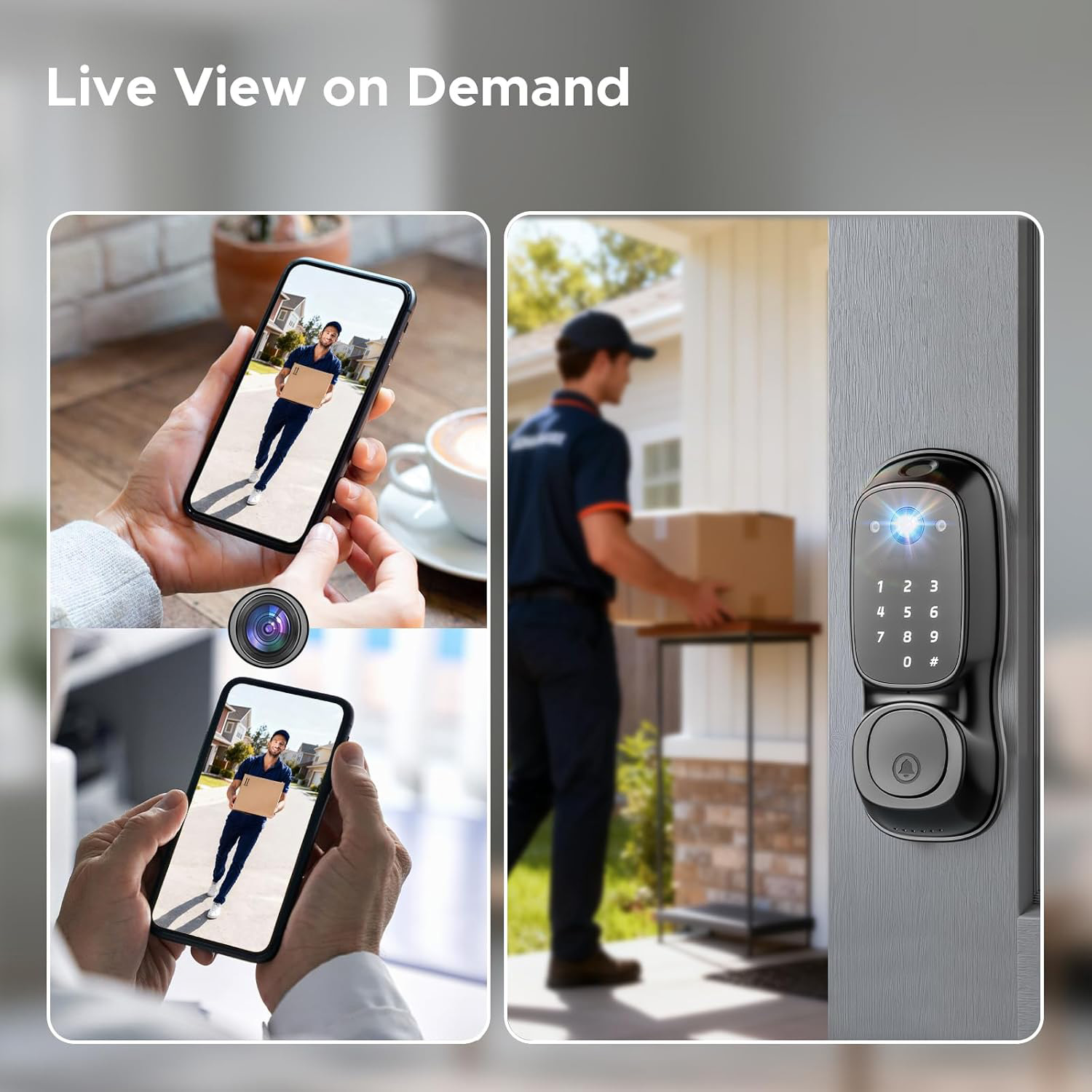 Tuya Wifi Smart Door Lock ‎Cam - Tuya Smart review and price