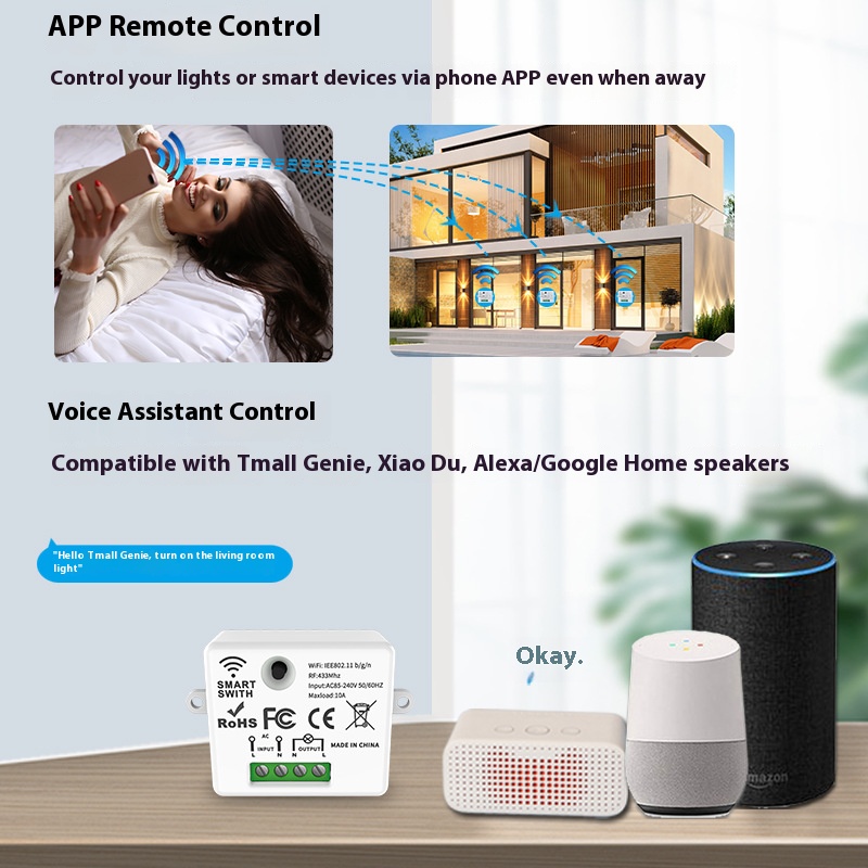 The Tuya Smart Switch-Off Devi - Smart Relay Tuya review and price