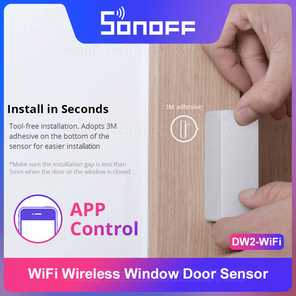 Sonoff DW2-WiFi Wireless Secur - Sonoff review and price
