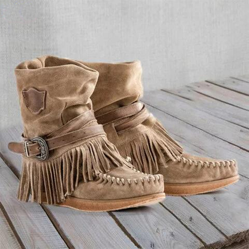 Retro Tassel Women's Boots Sid - Tasmota review and price