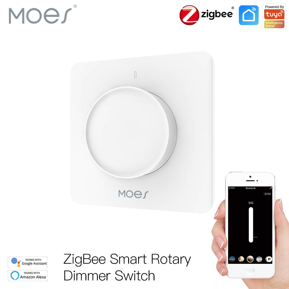 MOES Tuya Zigbee Smart Rotary  - Smart Relay Tuya review and price