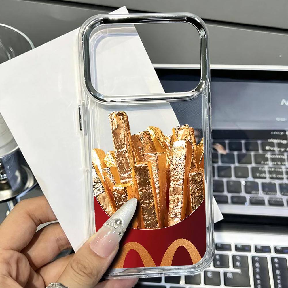 Golden fries Transparent silic - Shelly review and price