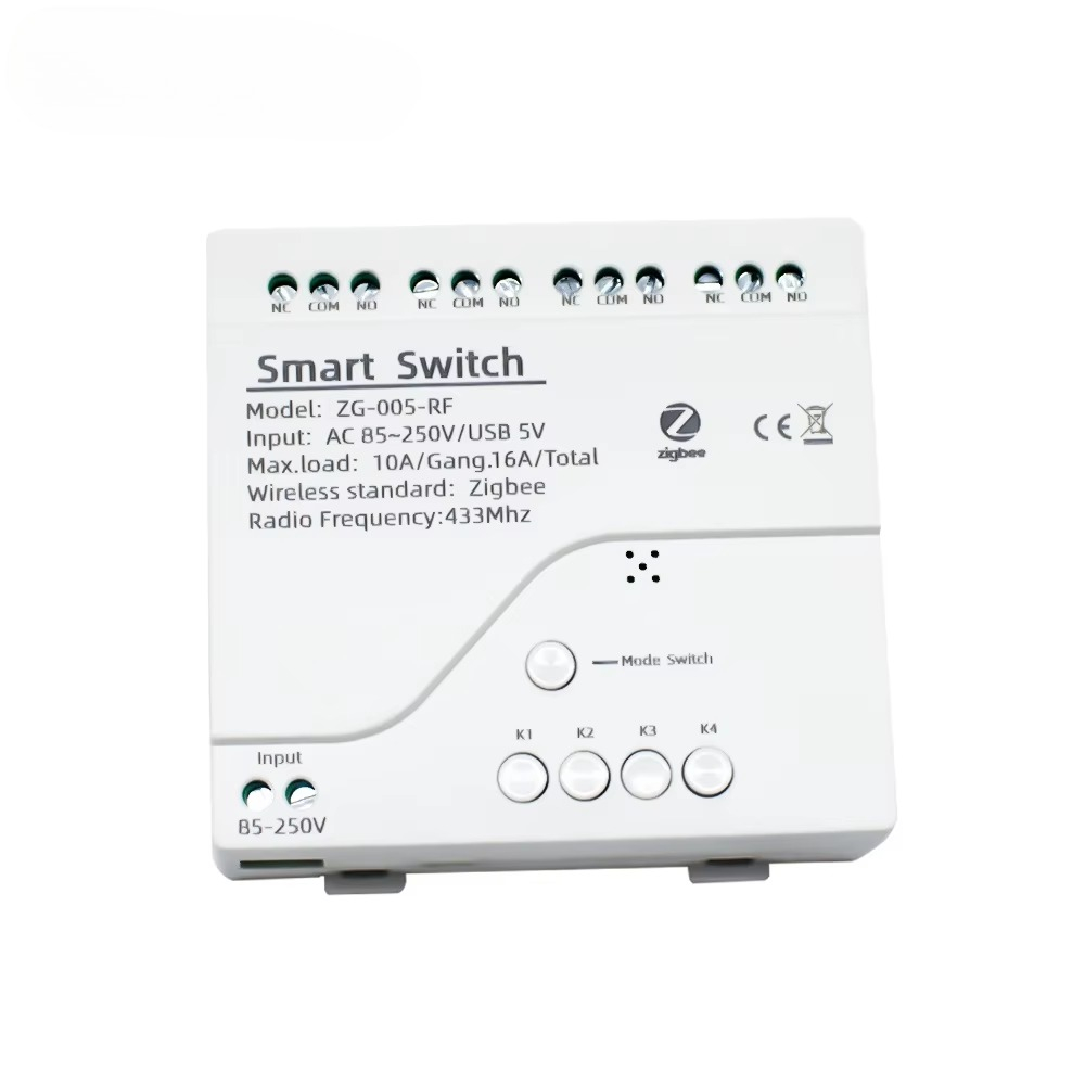 Tuya 4CH Zigbee Switch Relay M - Tuya Smart review and price