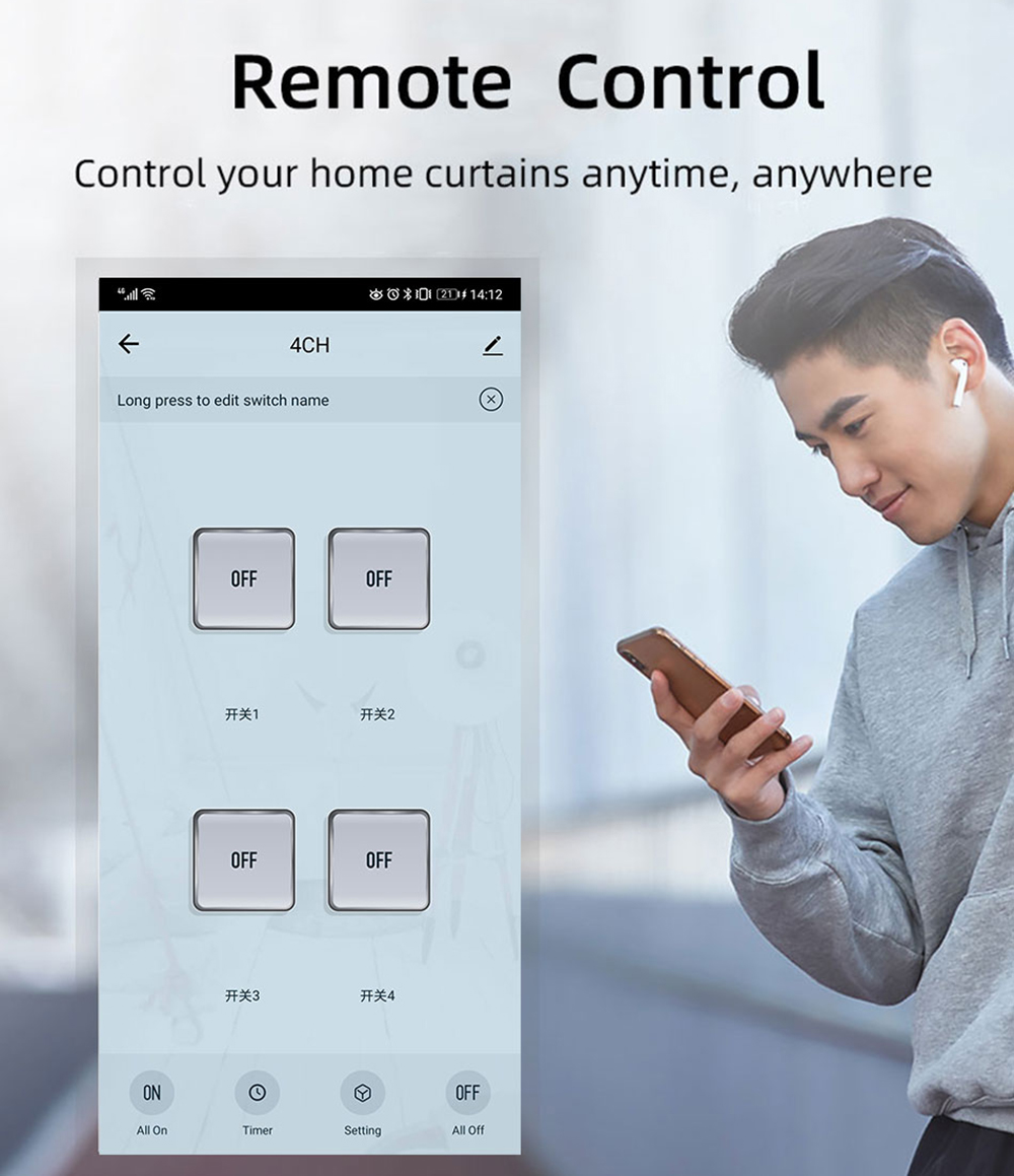 Tuya 4CH Zigbee Switch Relay M - Tuya Smart review and price