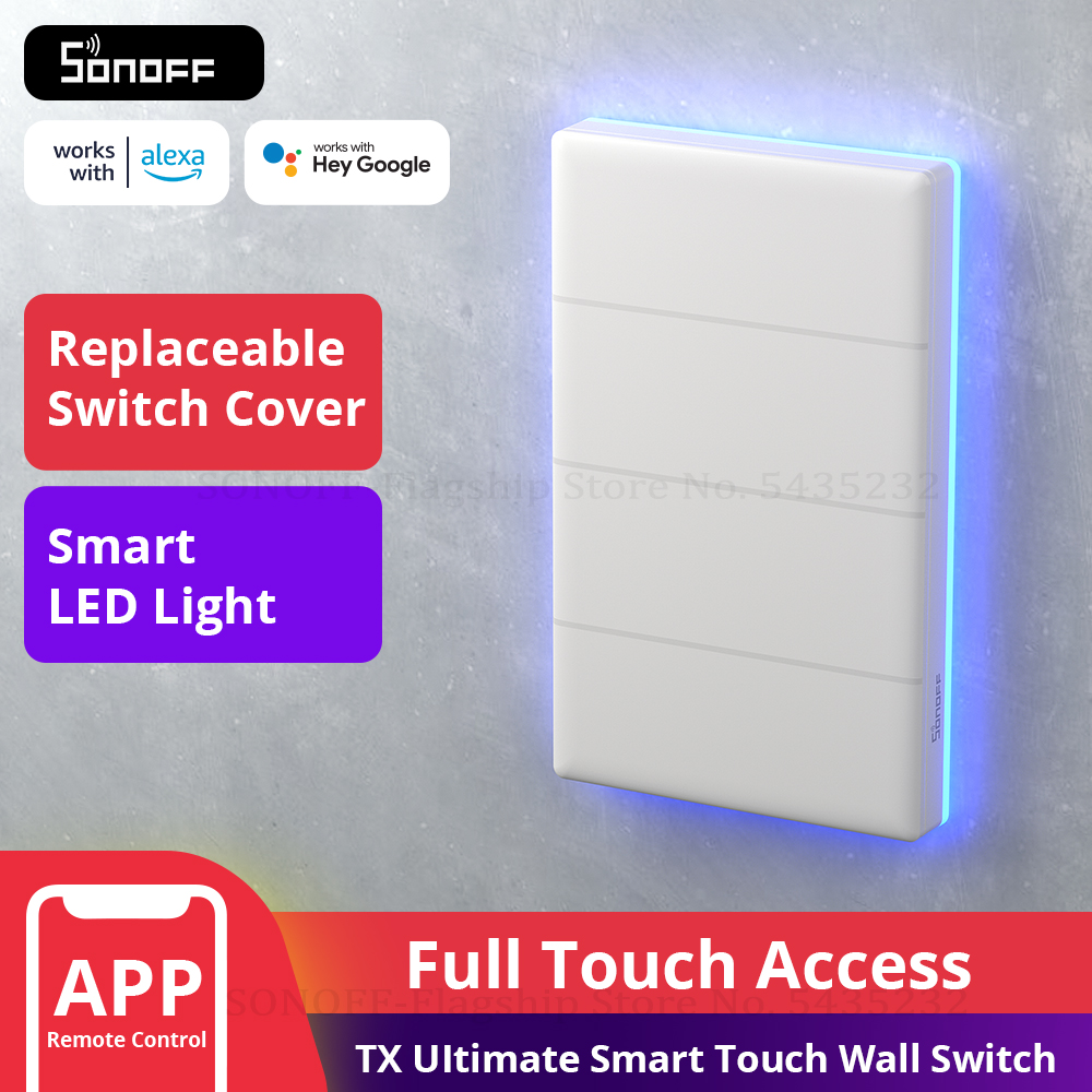 SONOFF T5 Wifi Smart Light Swi - Sonoff Mini R4 review and price