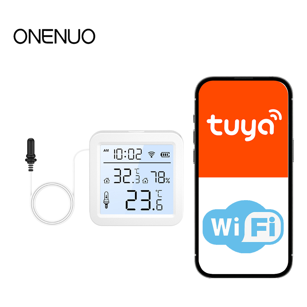 WiFi Humidity Temperature Sens - Tuya Smart review and price