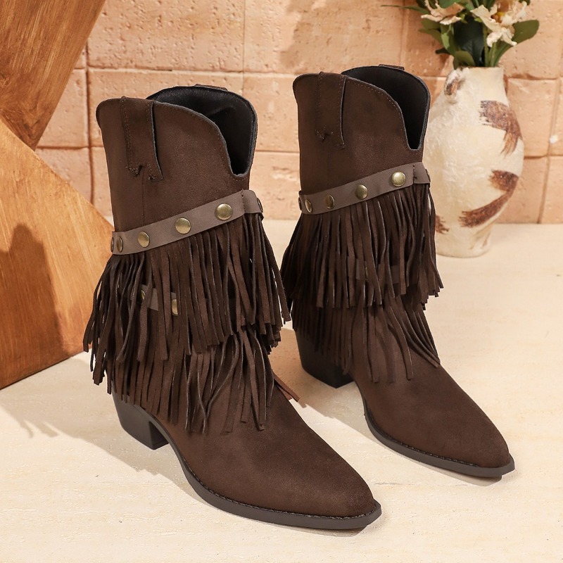 Vintage Tassel Trousers Bootie - Tasmota review and price